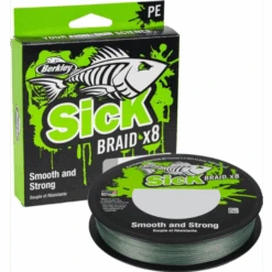Berkley Sick Braid Moss Green 150m 0.10mm