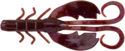 Berkley Powerbait Crazy Legs Chigger Craw - 4in - Cinnamon Purple