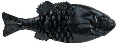 Berkley PowerBait Gilly Swimbait - 130mm - Black Blue Fleck 3 Berkley PowerBait Gilly Swimbait - 130mm - Black Blue Fleck
