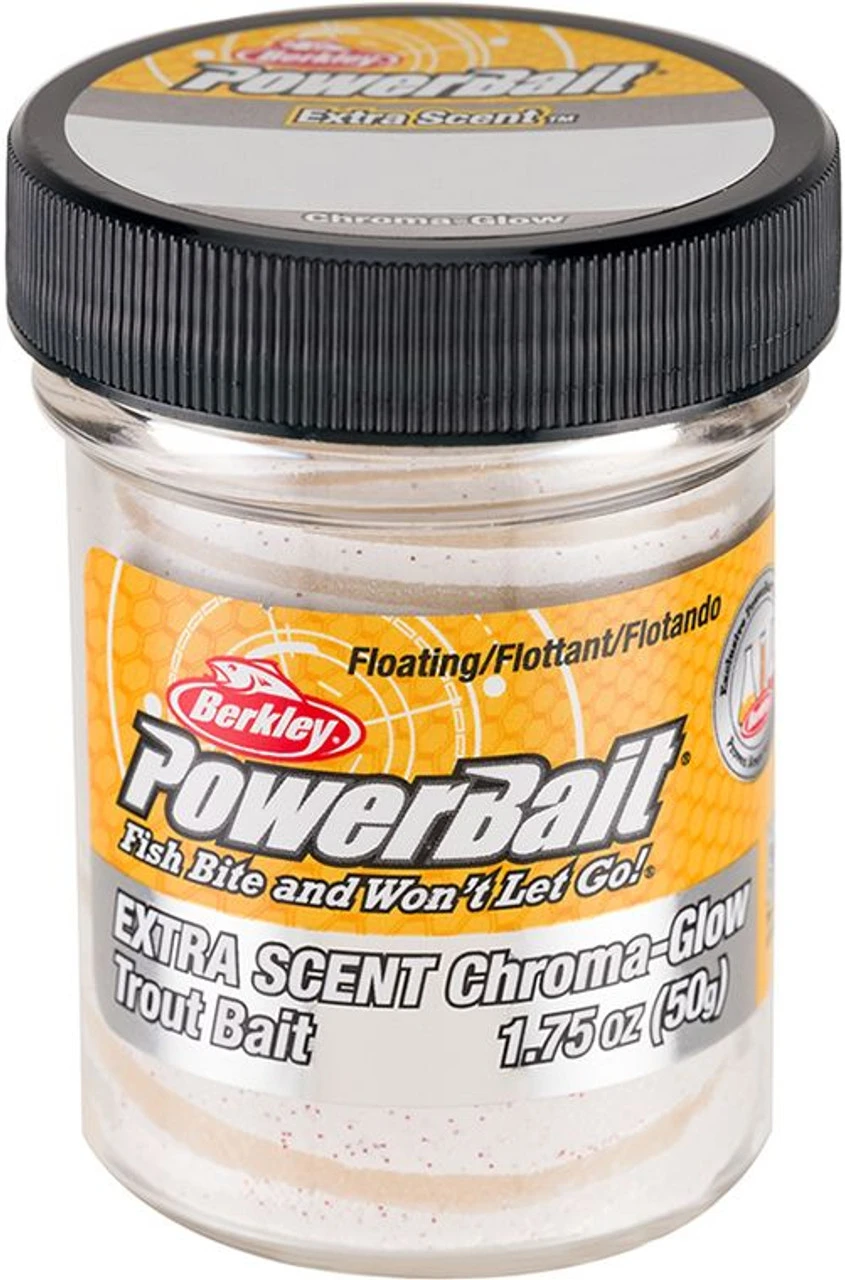 Berkley Powerbait Glitter Chroma-Glow Dough 3 Berkley Powerbait Glitter Chroma-Glow Dough