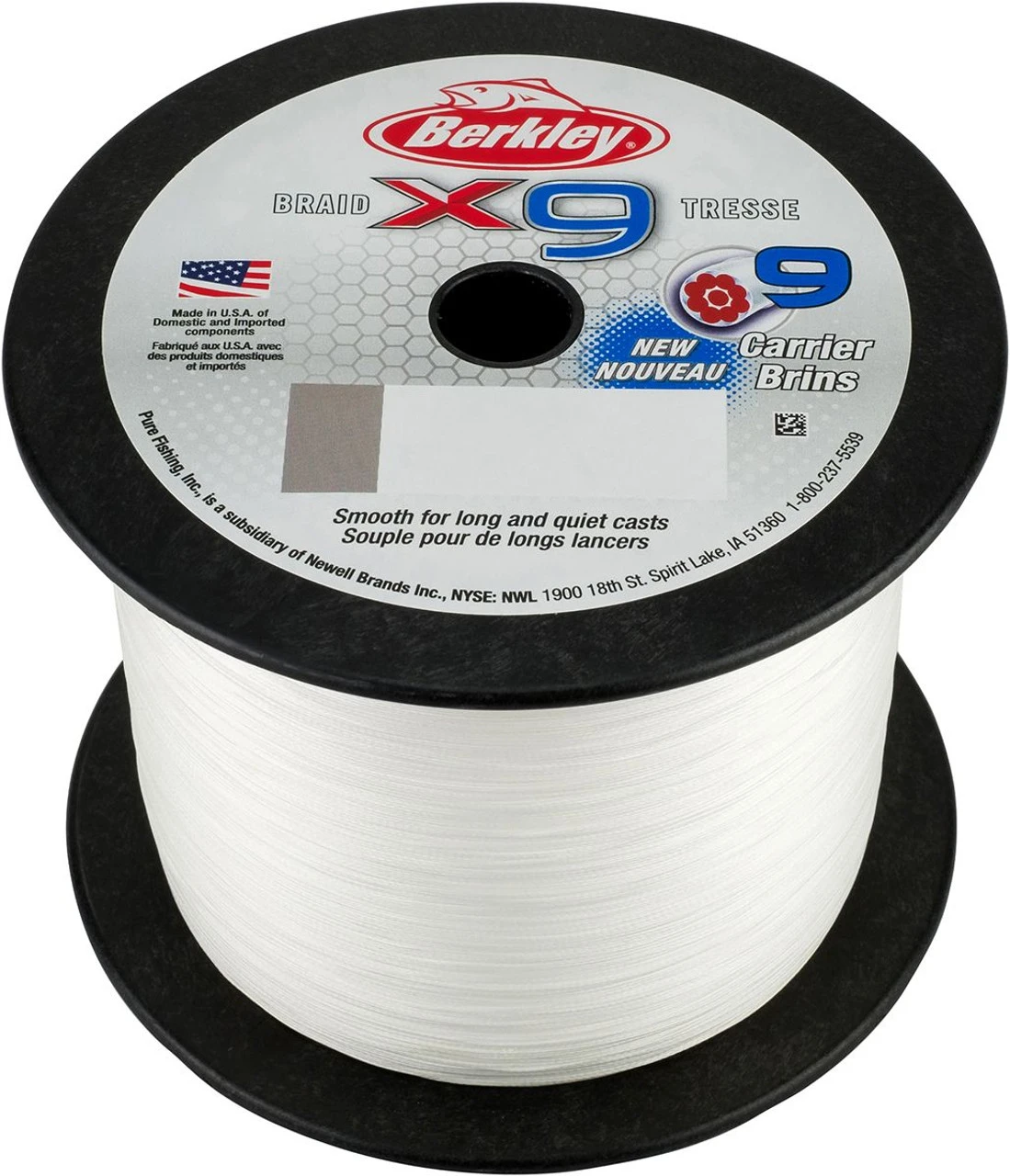 Berkley X9 Braided Line - Crystal 4 Berkley X9 Braided Line - Crystal - Image 2